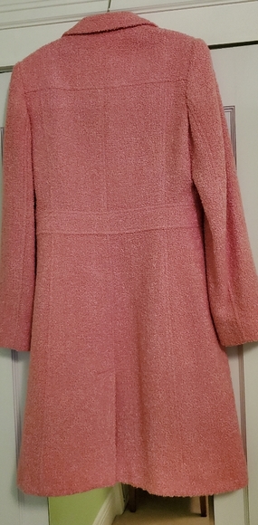 ARDEN B LUXE pink trench coat - Picture 2 of 3